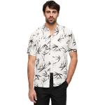 Camicie hawaiane scontate classiche multicolore XXL taglie comode mezza manica per Uomo Superdry 