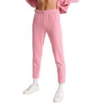 Pantaloni tuta casual rosa L in poliestere per Donna Superdry 