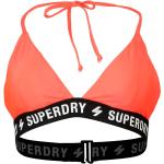 Bikini imbottiti scontati arancioni XS in poliestere per Donna Superdry 