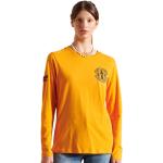 Magliette & T-shirt scontate gialle XS di cotone con scollo rotondo per Donna Superdry 