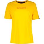 Magliette & T-shirt scontate da lavoro gialle L in ciniglia mezza manica con scollo rotondo per Donna Superdry 