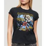 Magliette & T-shirt scontate multicolore L di cotone mezza manica con scollo rotondo per Donna Superdry Iron Maiden 