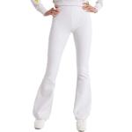 Pantaloni bianchi S di cotone da jogging per Donna Superdry 