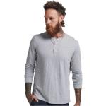 Magliette & T-shirt grigie M di cotone Bio lavabili in lavatrice in serafino per Uomo Superdry 