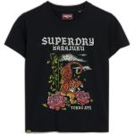 Magliette & T-shirt scontate casual multicolore S con strass mezza manica con manica corta per Donna Superdry 