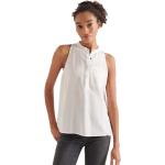 Bluse bianche M in lyocell Tencel senza manica per Donna Superdry 