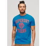 Superdry Track & Field Ath Graphic Short Sleeve T-shirt Blu L Uomo