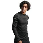 Magliette & T-shirt scontate nere L traspiranti con scollo rotondo per Uomo Superdry 