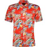Camicie hawaiane rosse XXL taglie comode lavabili in lavatrice per Uomo Superdry 