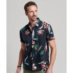 Superdry Vintage Hawaiian Short Sleeve Shirt Blu S Uomo