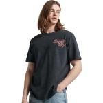 Magliette & T-shirt scontate grunge grigie S mezza manica con scollo rotondo per Uomo Superdry 