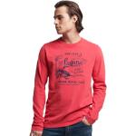 Superdry Vintage Pacific Long Sleeve T-shirt Rosso XL Uomo