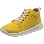 Sneakers stringate larghezza E casual gialle numero 23 per bambini Superfit Breeze 