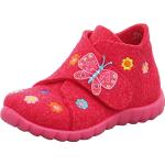 Pantofole larghezza E rosa numero 28 chiusura velcro a stivaletto per bambini Superfit 