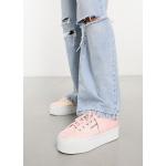 Superga - 2790 - Sneakers rosa iridescente con suola flatform - In esclusiva per ASOS