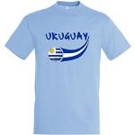 Maglie Uruguay blu XL per Uomo Supportershop 