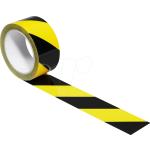 SUPRA PP SW/GE - Nastro adesivo di segnalazione nero/giallo 66m x 50 mm