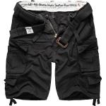 Pantaloncini casual neri XL taglie comode da ciclismo Surplus 