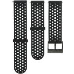 Cinturini orologi neri in silicone per Uomo Suunto 9 