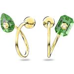 Orecchini scontati eleganti verdi con pietre per Donna Swarovski 