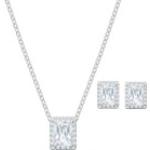 Swarovski Parure di gioielli con cristalli luccicanti ANGELIC 5579842