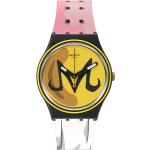 Cinturini orologi rosa in silicone per Donna con cinturino in silicone Swatch Dragon Ball 