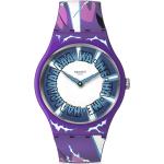 Cinturini orologi viola in silicone per Donna Swatch Dragon Ball 