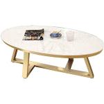 Tavolini moderni bianchi in marmo diametro 45 cm 