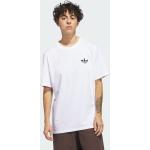 Magliette & T-shirt nere M di cotone mezza manica con scollo rotondo per Uomo adidas Logo 
