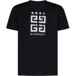 Magliette & T-shirt nere L di cotone a girocollo mezza manica con scollo rotondo Givenchy 