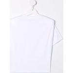 Magliette & T-shirt scontate bianche a girocollo mezza manica con scollo rotondo per Donna Msgm Kids 