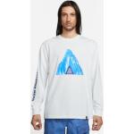T-shirt a manica lunga Nike ACG "Ice Cave" - Uomo - Bianco