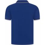 T-shirt manica lunga blu in jersey manica lunga per bambini Emporio Armani 