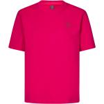 Magliette & T-shirt fucsia S in poliestere Bio a girocollo mezza manica con scollo rotondo adidas StellaMcCartney 