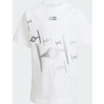 T-shirt bianche per bambini adidas X Star wars 