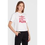 Magliette & T-shirt Regular Fit scontate bianche XL per Donna Aeronautica militare 