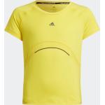 T-shirt scontate gialle per bambini adidas Aeroready 