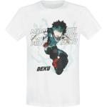 T-Shirt Anime di My Hero Academia - Deku - M a XXL - Uomo - bianco