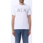 Magliette & T-shirt scontate bianche XS a girocollo mezza manica con scollo rotondo Giorgio Armani Exchange 