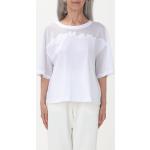 Vestiti ed accessori estivi bianchi S di cotone per Donna Giorgio Armani Exchange 