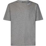 Magliette & T-shirt grigie L di cotone a tema Parigi mezza manica con scollo rotondo Balmain 