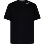 Magliette & T-shirt nere S di cotone a girocollo a tema Parigi mezza manica con scollo rotondo Balmain 