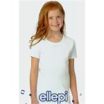 T-shirt manica corta bianche 6 anni di cotone mezza manica per bambina Ellepi di Bizzarre-intimo.it 