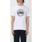 Magliette & T-shirt stampate bianche XL di cotone per Uomo Barbour 