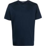 Magliette & T-shirt blu mezza manica con scollo rotondo Herno 