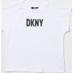 T-shirt bianche di cotone per bambino DKNY di Giglio.com 