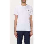 Magliette & T-shirt basic bianca M per Uomo Fred Perry 