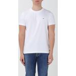 Magliette & T-shirt basic bianca M di cotone per Uomo Tommy Hilfiger 