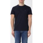 Magliette & T-shirt basic blu S di cotone per Uomo Tommy Hilfiger 