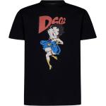 Magliette & T-shirt nere S di cotone a girocollo mezza manica con scollo rotondo Dsquared2 Betty Boop 